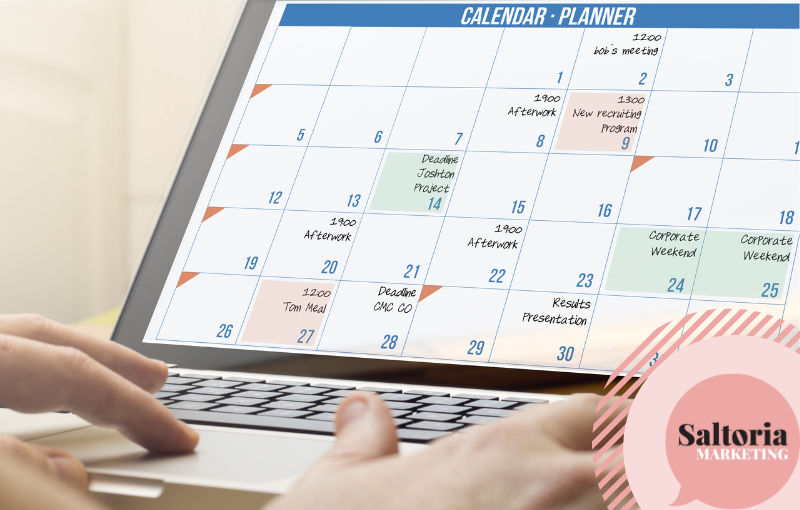 saltoria Picture of a digital editorial calendar